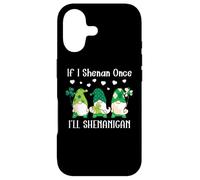 If I Shenan Once Ill Shenanigan Funny Gnomes St Patricks Coque pour iPhone 17