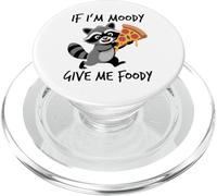 If I'm Moody Give Me Foody PopSockets PopGrip pour MagSafe