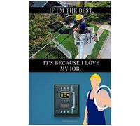 If I'm The Best, It's Because I Love My Job.: For Electrician High Quality Notebook Magnificent Design Easy To Fill Notebook