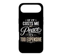 If It Costs Me My Peace Too Cher Self Care Wellness Coque pour iPhone Air