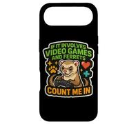 If It Impves Video Games and Furets Count Me in Gamer Fun Coque pour iPhone Air