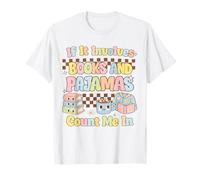 If It Involves Books and Pyjama, Count Me in, Reading Books T-Shirt