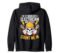 If It Involves Electrician And Tools Count Me In Sweat à Capuche