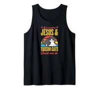 If It Involves Jesus and Smoking Cats Count Me in Débardeur