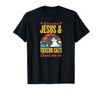 If It Involves Jesus and Smoking Cats Count Me in T-Shirt