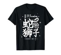 If It Involves Snakes And Lions - Count Me In T-Shirt