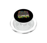 If It Sounds Good Nobody Thanks Me Ingénieur du Son Console PopSockets PopGrip pour MagSafe