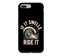 If It Swells Ride It Summer Surfer Ocean Beach ||- Coque pour iPhone 7 Plus/8 Plus