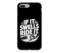 If It Swells Ride It Summer Surfer Ocean Beach - Coque pour iPhone 7 Plus/8 Plus