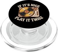 If It's Nice Play It Twice - PopSockets PopGrip pour MagSafe
