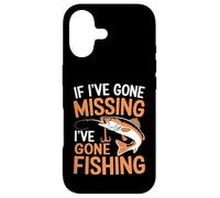 If I've Gone Missing, I've Gone Fishing Sarcastic Jokes Men Coque pour iPhone 17