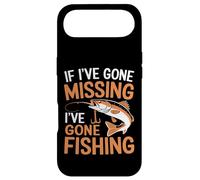 If I've Gone Missing, I've Gone Fishing Sarcastic Jokes Men Coque pour iPhone Air