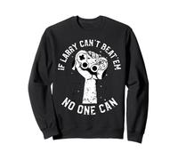 If Larry Can't Beat'em No One Can Gamer Prénom Larry Sweatshirt