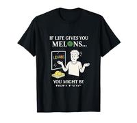 If Life Gives You Melons Dyslexique Jeu de Mots drôle T-Shirt
