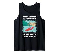 If Life Put an Obstacle in My Path Whitewater Kayak Débardeur