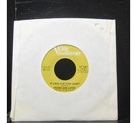 If Love Is In Your Heart/Zig Zag 45 rpm record by Friend And Lover