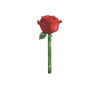 IF marque-pages fleurs - rose peinte