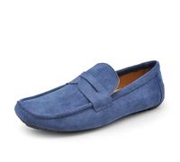 IF Mode Chaussures Mocassins Slip On Loafers Doux Homme Suède Synthétique Cuir Suède 2Y219, 219 Jeans Bleu, 43 EU