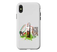 If Music Be The Food of Love Jouez sur de la Musique rétro Coque pour iPhone X/XS