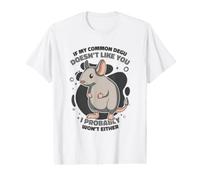 If My Common Degu Doesn't Like You Rat Degu Commun T-Shirt Graphique avec Valeur