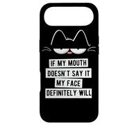 If My Mouth Doesn't Say It My Face Definitely Will Coque pour iPhone Air