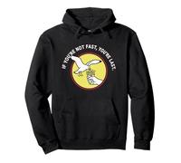 If Not Fastot Fast You are Last Seagull Stealing Fries Humour Sweat à Capuche