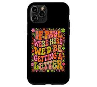 If Paul Were Here Groovy 70s Funny Christian Humour Coque pour iPhone 11 Pro