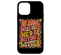 If Paul Were Here Groovy 70s Funny Christian Humour Coque pour iPhone 12 Mini