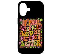 If Paul Were Here Groovy 70s Funny Christian Humour Coque pour iPhone 17