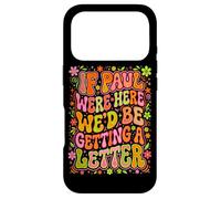 If Paul Were Here Groovy 70s Funny Christian Humour Coque pour iPhone 17 Pro