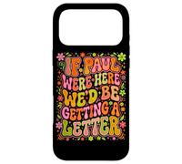 If Paul Were Here Groovy 70s Funny Christian Humour Coque pour iPhone 17 Pro Max