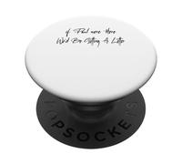 If Paul Were Here We'd Be Getting A Letter PopSockets PopGrip Adhésif