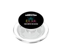 If Reality is a Simulation Then Love is The Glitch PopSockets PopGrip pour MagSafe
