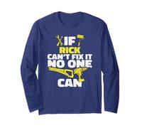 If RICK can't Fix It, No One Can, Funny Custom Name Manche Longue