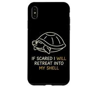 If Scared Will Retreat in My Shell Introvert Coque pour iPhone XS Max
