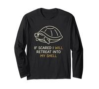 If Scared Will Retreat in My Shell Introvert Manche Longue