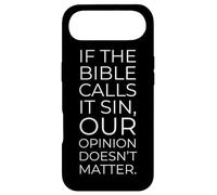 If The Bible Calls it Sin, Our Opinion Doesn't Matter Coque pour iPhone Air