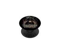 If The Devil Isn't Bothering You... Men Christian Motorcycle PopSockets PopGrip Adhésif