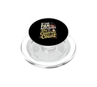 If The pan applauds, The Calories Don't Count. Kitchen Humor PopSockets PopGrip pour MagSafe