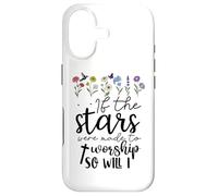 If The Stars Were Made to Worship So Will I Trust God Jesus Coque pour iPhone 17