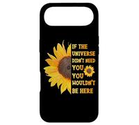 If The Universe Didn't Need You You Weren't Here Tournesol Coque pour iPhone Air