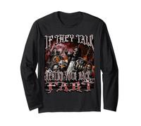 If They Talk Behind Your Back Fart Drôle Hard Skeleton Meme Manche Longue