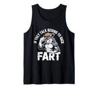 If They Talk Behind Your Back Pet Alpha Wolf Cringe Débardeur