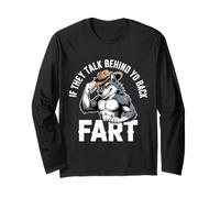If They Talk Behind Your Back Pet Alpha Wolf Cringe Manche Longue