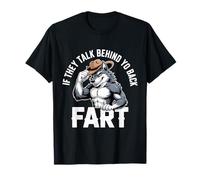 If They Talk Behind Your Back Pet Alpha Wolf Cringe T-Shirt