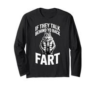If They Talk Behind Your Back Pet Alpha Wolf Embarassing Manche Longue