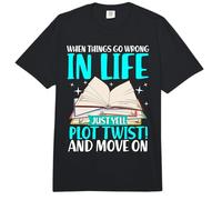If Things go Wrong in Life, Simply Scream Plot Twist Comfort Colors Adult Heavyweight T-Shirt