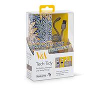 IF V & A Bookaroo Tech-Tidy Morris Tulipe et saule, jaune, taille unique