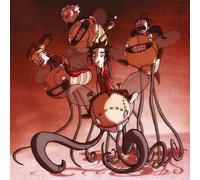 IF Vinyle Violet et Rouge Marbré Vinyle