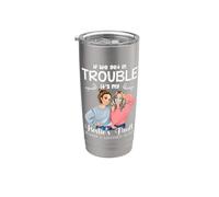 If We Get In Trouble It's My Besties Fault I Listened To Her Gobelet isotherme en acier inoxydable double paroi
